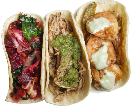 Three Tacos